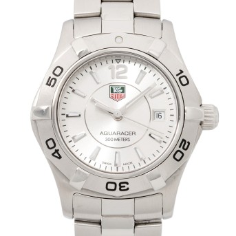 TAG HEUER Aquaracer Ref. WAF1412 Damenuhr mit neuer Revision, Box und Papiere.