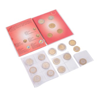 Monaco - kleines Konvolut aus Euro-Münzen verschiedener Jahrgänge