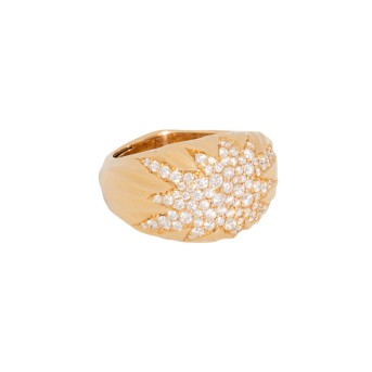 KAT FLORENCE RING with diamonds