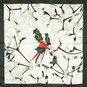 HERMÈS Seidencarré "NEIGE D'ANTAN II",