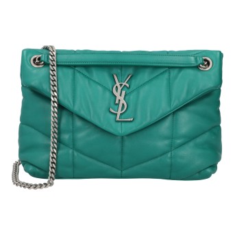 SAINT LAURENT shoulder bag 'PUFFER'.