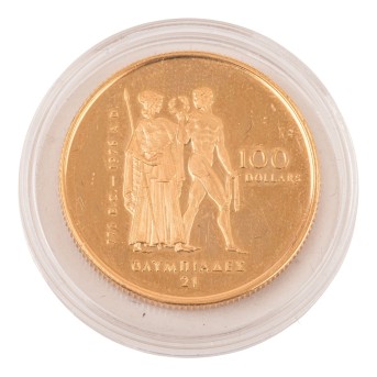 Kanada - Olympische Spiele Montrèal 1976 100 $ GOLD