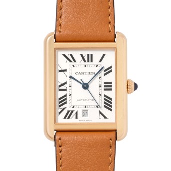 CARTIER CARTIER Tank Solo Ref. W5200026 Herrenuhr mit neuer Revision.