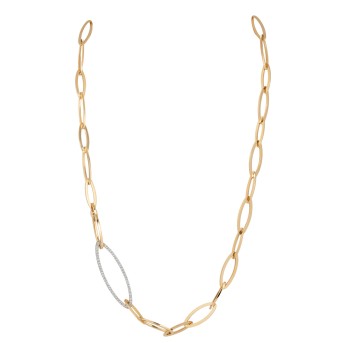 Collier 'Ellipse' mit 57 Brillanten