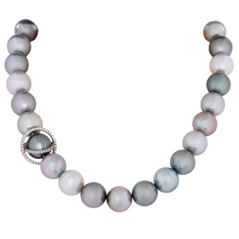 Feine Tahitiperlenkette,