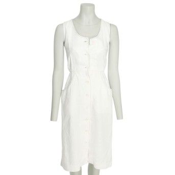 SAINT LAURENT SAINT LAURENT RIVE GAUCHE VINTAGE Kleid, Gr. 34 (fr. 36), Koll.: 70-80er Jahre.