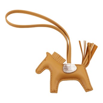 HERMÈS HERMÈS Taschenanhänger 'RODÉO PM TOUCH', Koll.: 2024.