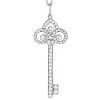 TIFFANY & CO. Pendant 'Fleur de Lis', 