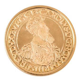 Belgien /GOLD - 50 ECU 1987 - Baudouin I. 'Verträge von Rom'