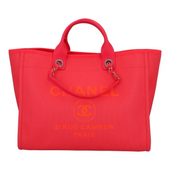 CHANEL CHANEL Shopper 'DEAUVILLE', Koll.: 2021.