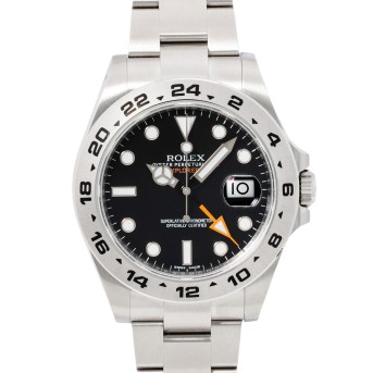 ROLEX ROLEX Explorer II Ref 216570 Herrenuhr von 2019. Box und Papiere.