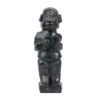 Sculpture in serpentine. PERU, 20th century.