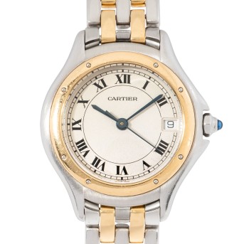 CARTIER Cougar "2-Row" Ref. 187906 Damenuhr.