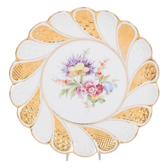 MEISSEN MEISSEN Fächerschale, vor 1924, 1. Wahl,