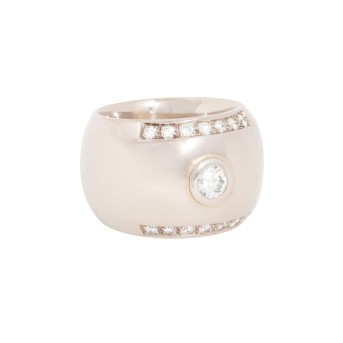 BRITTA WAIDNER Designerring mit Brillanten,