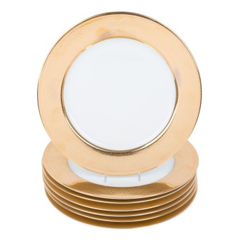 CHRISTOFLE 7 Platzteller, 21. Jh.