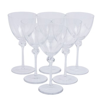 DAUM FRANCE DAUM, 6er Satz Weingläser 'Bolero'