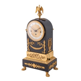 EMPIRE-PENDULE MIT DATUMSANZEIGE,