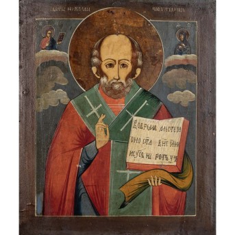 Icon &quot;Saint Nicholas&quot;, RUSSIA 19th century,