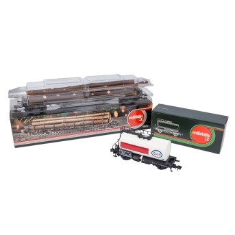 MÄRKLIN 2 Güterwagen, Spur 1,