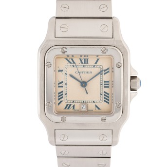 CARTIER Santos Galbee Ref 987901 men's watch from the 90s.