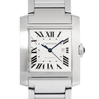 CARTIER Tank Francaise Ref WSTA0067 men's watch from 2023, box and papers.