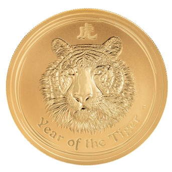 Australien /GOLD - Lunar Serie II. 1 oz 'Jahr des Tigers' 2010