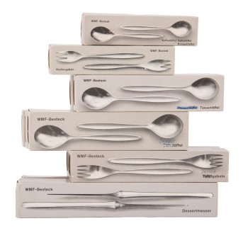 WMF cutlery set for 12 persons 'Barcelona', 800 silver, 20th century