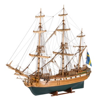MODEL SHIP of a three-master 20th century,