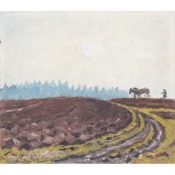 BRÄCKLE, JAKOB (1897-1987), 'Novemberabend', 1940,