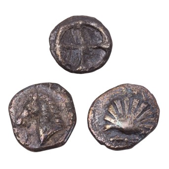 Antike: 3-teiliges Konvolut Kalabrien -