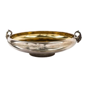 GEBRÜDER DEYHLE, Schwäbisch Gmünd, bowl, 925 silver.