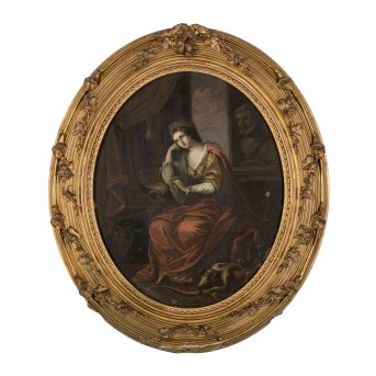 DAVID, Jacque Louis, ATTRIBUIERT/UMKREIS (J. L. D.: 1748-1825), &quot;Penelope&quot;,
