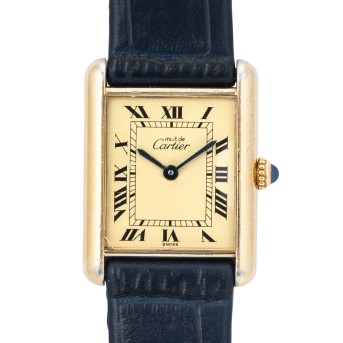 CARTIER Tank Vermeil Ref. 59005 ladies' watch.
