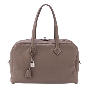 HERMÈS Schultertasche "VICTORIA", Koll.: 2010.