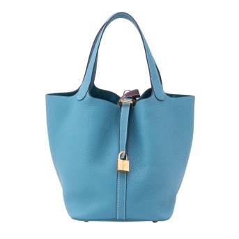 HERMÈS pouch bag 'PICOTIN 22', coll.: 2024.