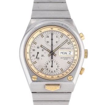 HEUER Kentucky Ref 750.705 men's watch from ca. 1978. 