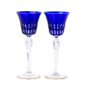 SAINT LOUIS SAINT LOUIS, Paar Kelchgläser,