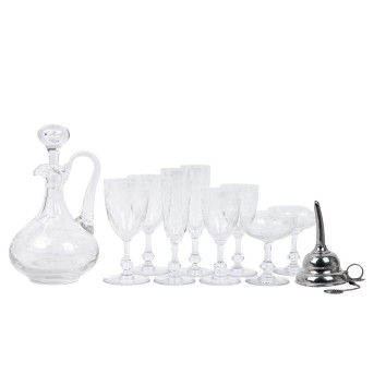 SAINT LOUIS SAINT LOUIS, Kristalglas-Set „Cleo“,