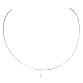 Halsreif mit Brillant,