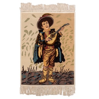 Orientteppich. TÄBRIZ/PERSIEN, 1970er Jahre, 95x70 cm.