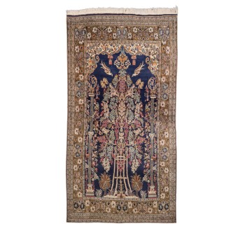 Orientteppich. GHOM/PERSIEN, 1970er Jahre, 245x130 cm.