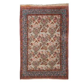 Orientteppich. GHOM/PERSIEN, 1950er Jahre, 210x140 cm.