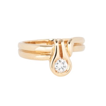 Ring mit Brillant,