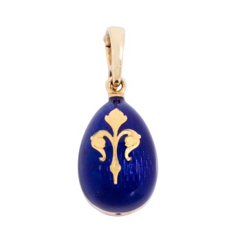 FABERGÉ by VICTOR MAYER clip pendant &quot;Egg&quot;,