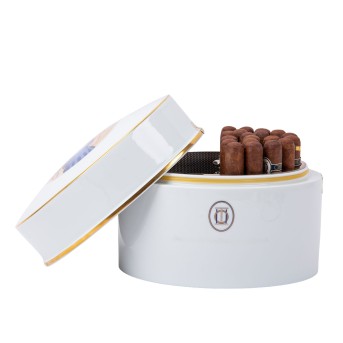 LUDWIGSBURG LUDWIGSBURG für LAURA CHAVIN exklusiver Porzellan-Humidor, 21. Jh.