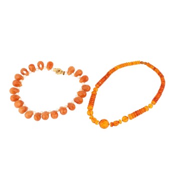 Konvolut aus 2 Colliers,