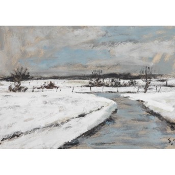 WITTLER, HEINRICH ARRIGO FRANZ (1918-2004) &quot;Winter Landscape&quot;