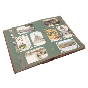 Historisches Postkartenalbum, Deutschland Anfang 20.Jh. -