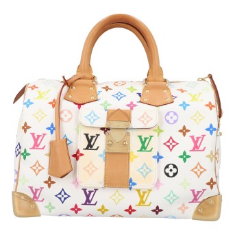 LOUIS VUITTON x MURAKAMI Handtasche "SPEEDY 30 MULTICOLOR".